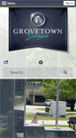 Mobile Screenshot of cityofgrovetown.com